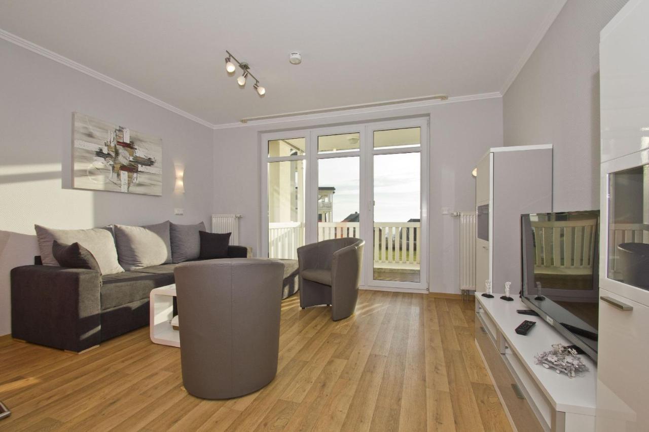 Mit Meerblick Und Balkon, Gratis Nutzung Vom Ahoi Erlebnisbad Und Sauna In Sellin - Meeresblick Fewo 33 괴렌 외부 사진