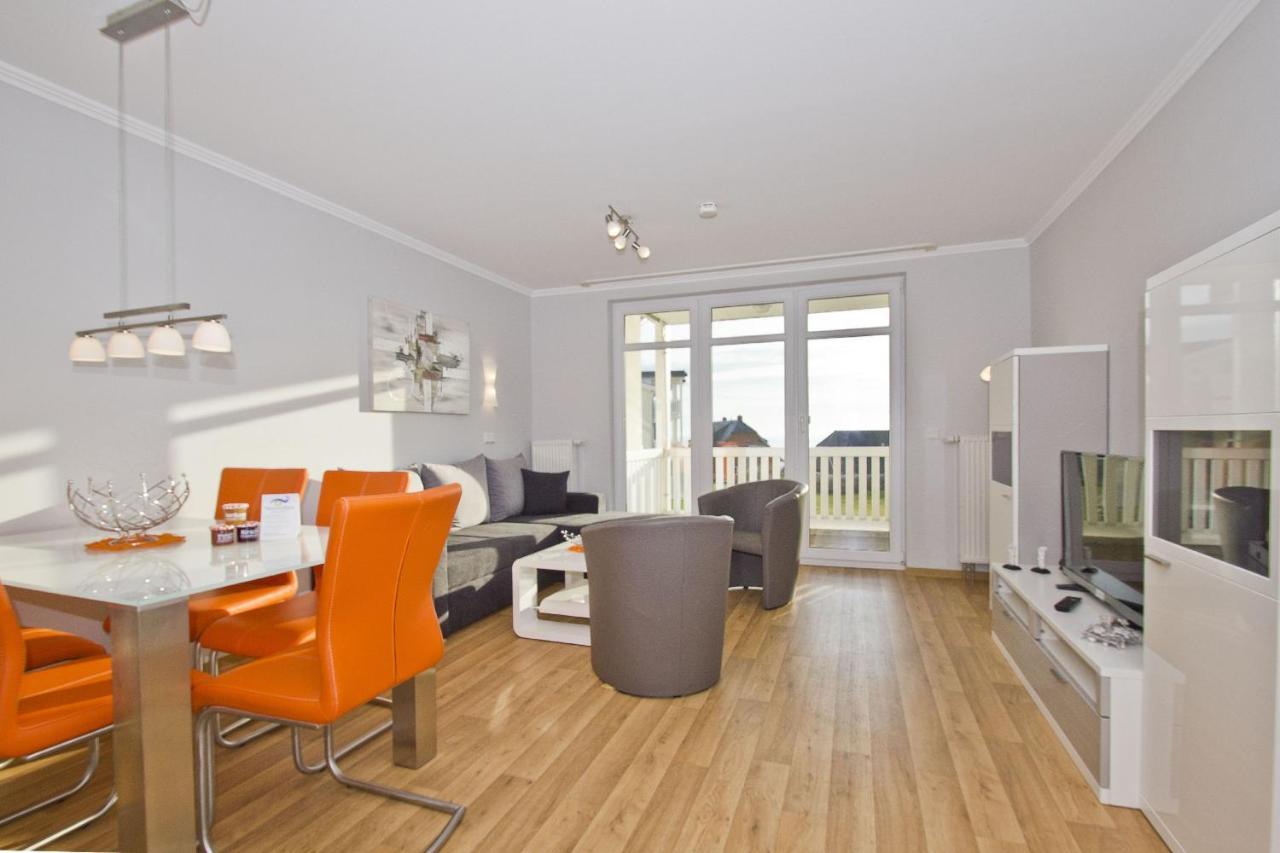Mit Meerblick Und Balkon, Gratis Nutzung Vom Ahoi Erlebnisbad Und Sauna In Sellin - Meeresblick Fewo 33 괴렌 외부 사진